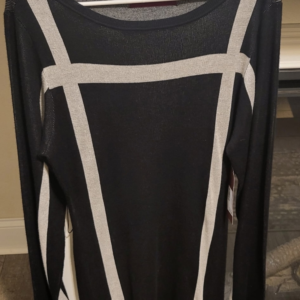 Scarlett Black and Gray Knit Sweater( Bundle 3 For 15)